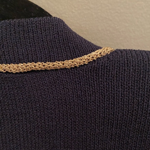 St. John Collection Vintage Nautical Blazer, Size 2 - Picture 6 of 14